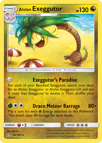 Alolan Exeggutor 95, Ultra Prism