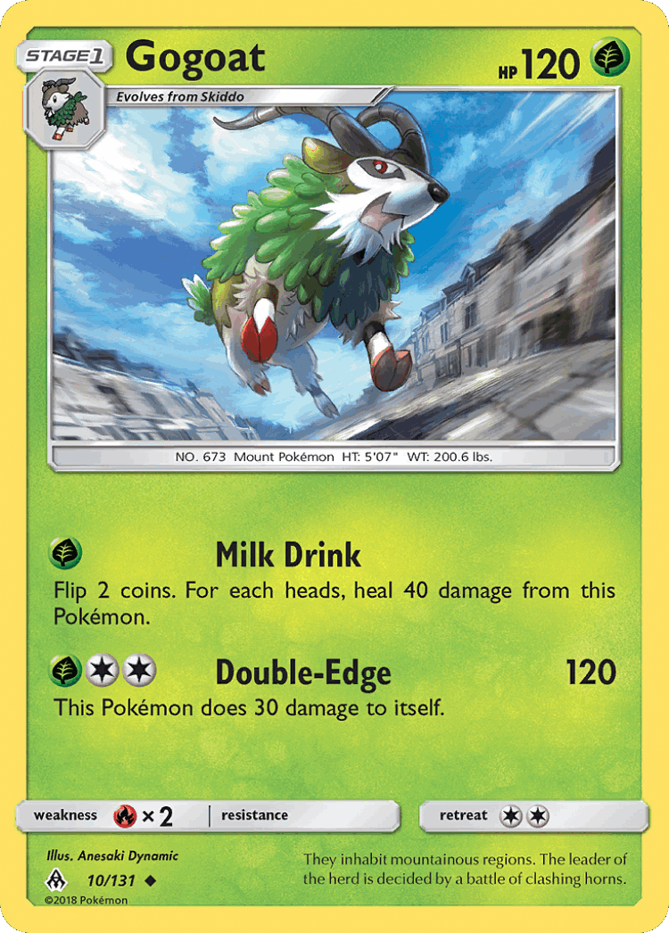 Gogoat #10 from Forbidden Light - Uncommon - Illustrated by Anesaki Dynamic