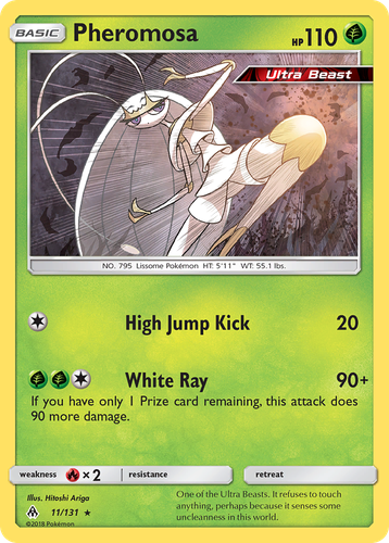 Pheromosa #11 from Forbidden Light - Rare Holo - Illustrated by Hitoshi Ariga