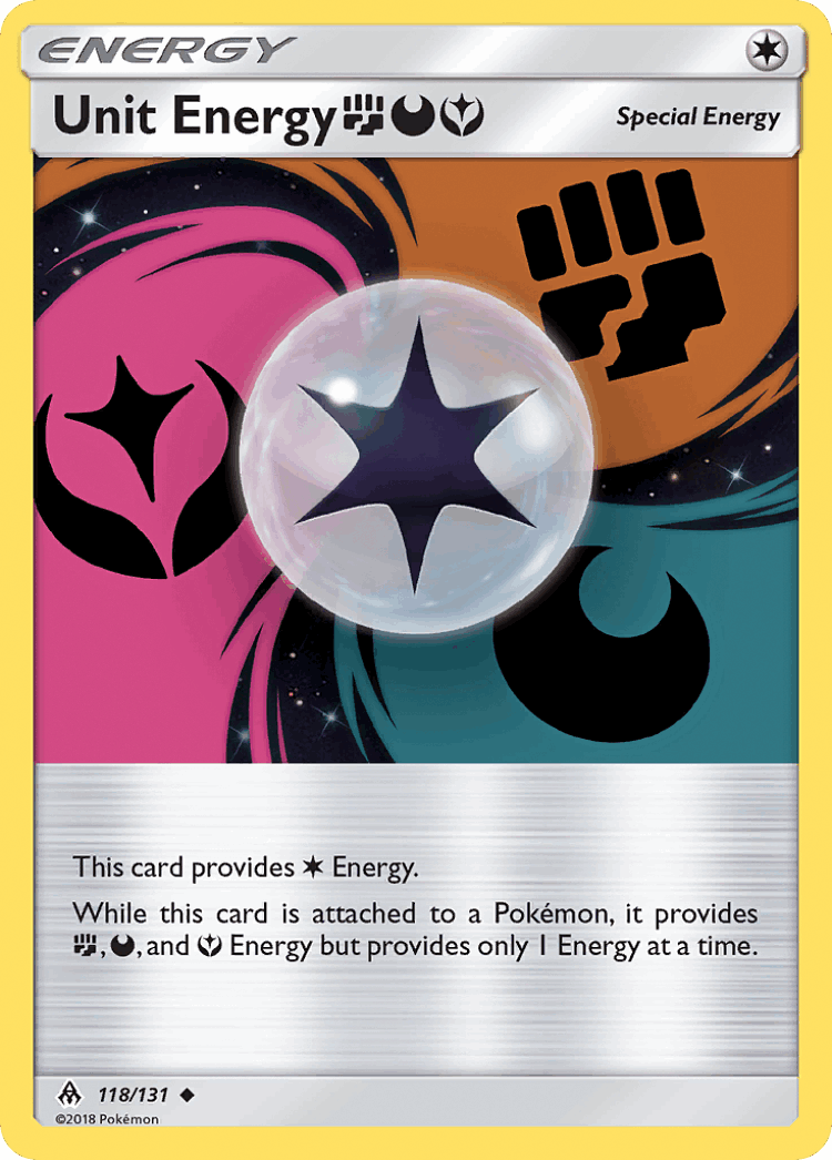 Unit Energy FightingDarknessFairy #118 from Forbidden Light - Uncommon