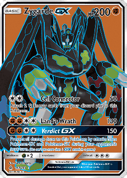 Zygarde-GX 123, Forbidden Light