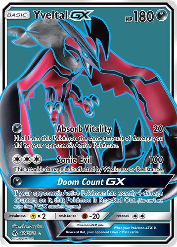 Yveltal-GX 124, Forbidden Light