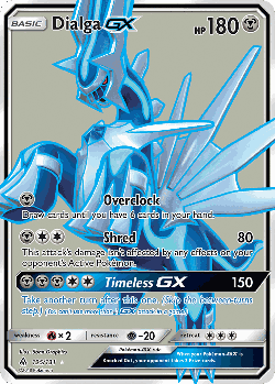 Dialga-GX 125, Forbidden Light