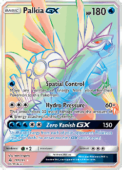 Palkia-GX 132, Forbidden Light