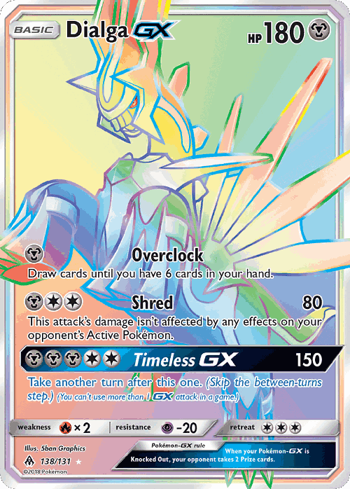 Dialga-GX card art