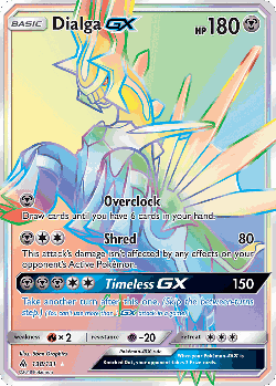 Dialga-GX 138, Forbidden Light