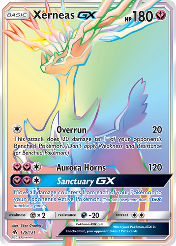 Xerneas-GX 139, Forbidden Light