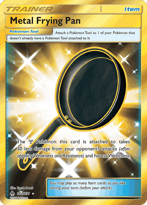 Metal Frying Pan 144, Forbidden Light
