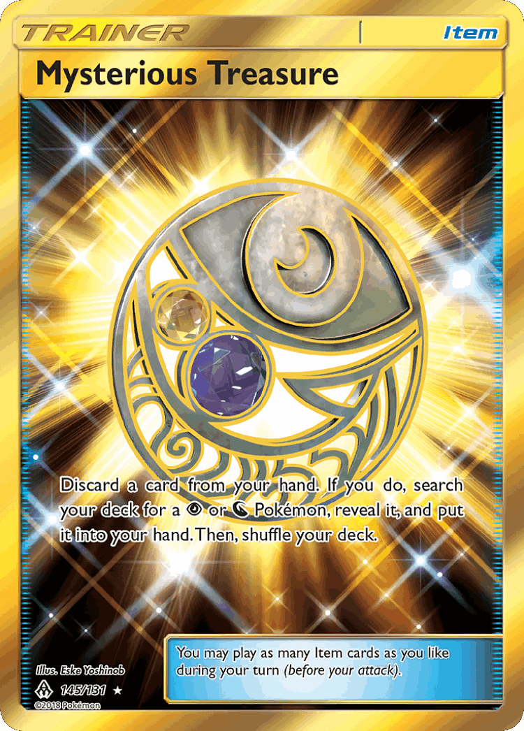 Mysterious Treasure #145 from Forbidden Light - Rare Secret - Illustrated by Eske Yoshinob