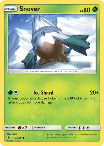 Snover #3 from Forbidden Light - Common - Illustrated by match