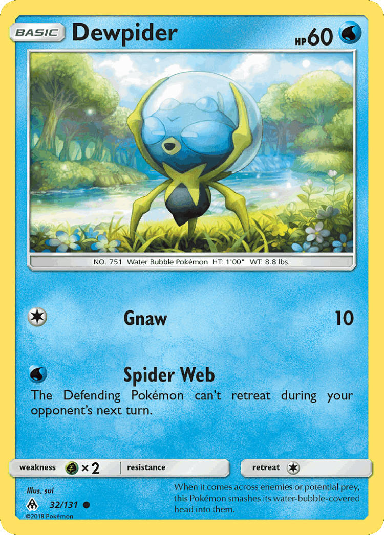 Dewpider #32 from Forbidden Light - Common - Illustrated by sui