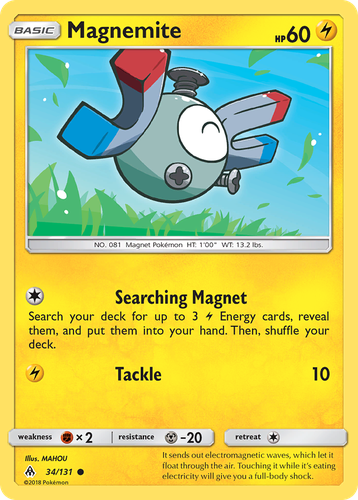 Magnemite 34, Forbidden Light