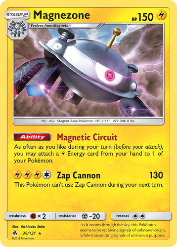 Magnezone 36, Forbidden Light