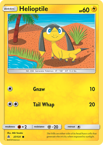 Helioptile 37, Forbidden Light
