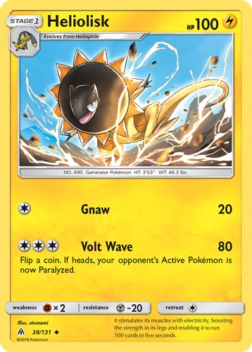 Heliolisk 38, Forbidden Light