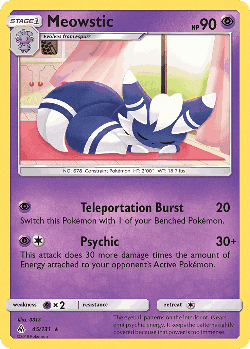 Meowstic 45, Forbidden Light