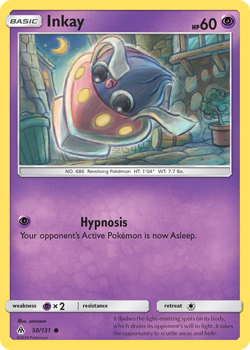 Inkay 50, Forbidden Light