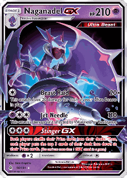 Naganadel-GX 56, Forbidden Light