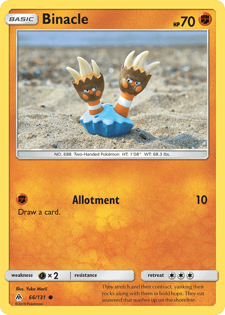 Binacle #66 from Forbidden Light - Common - Illustrated by Yuka Morii