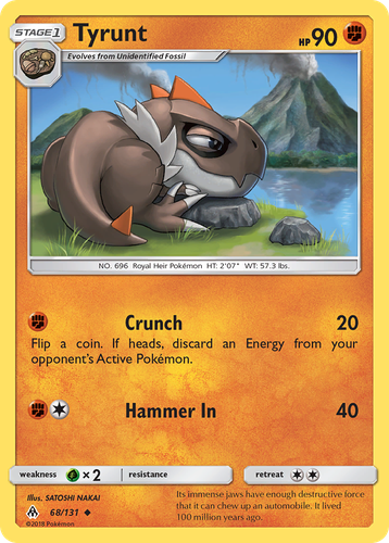 Tyrunt 68, Forbidden Light