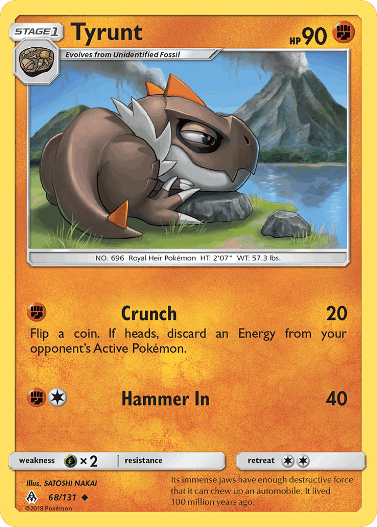 Tyrunt #68 from Forbidden Light - Uncommon - Illustrated by SATOSHI NAKAI