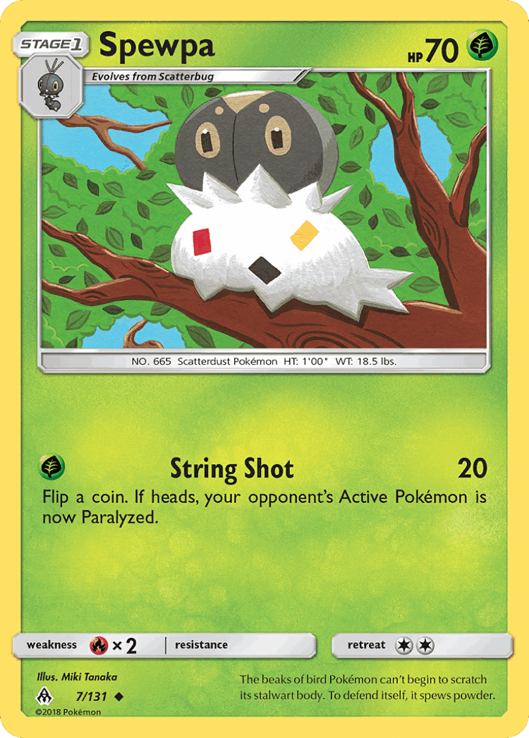 Spewpa #7 from Forbidden Light - Uncommon - Illustrated by Miki Tanaka