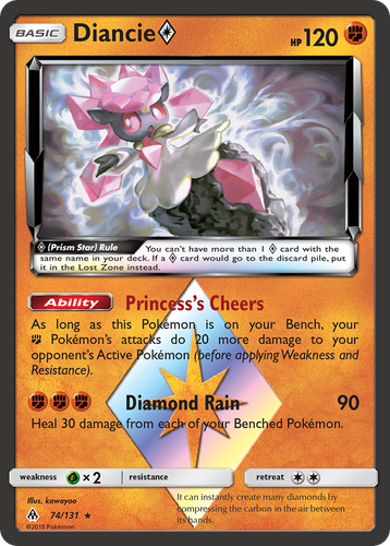 Diancie ◇ 74, Forbidden Light