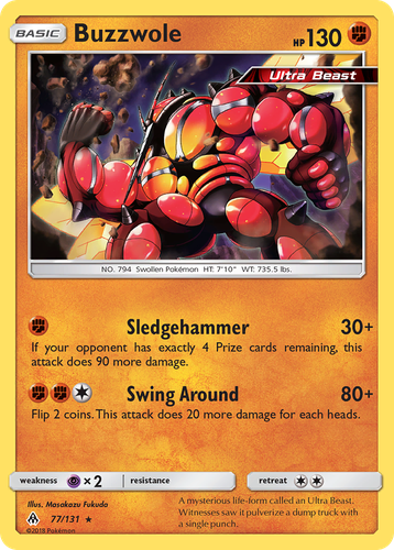 Buzzwole 77, Forbidden Light