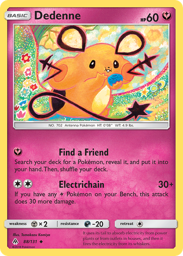 Dedenne 88, Forbidden Light