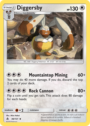 Diggersby 98, Forbidden Light
