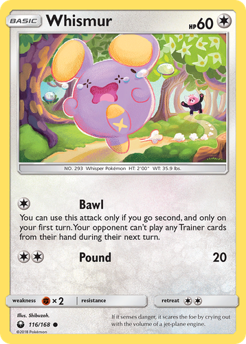 Whismur 116, Celestial Storm