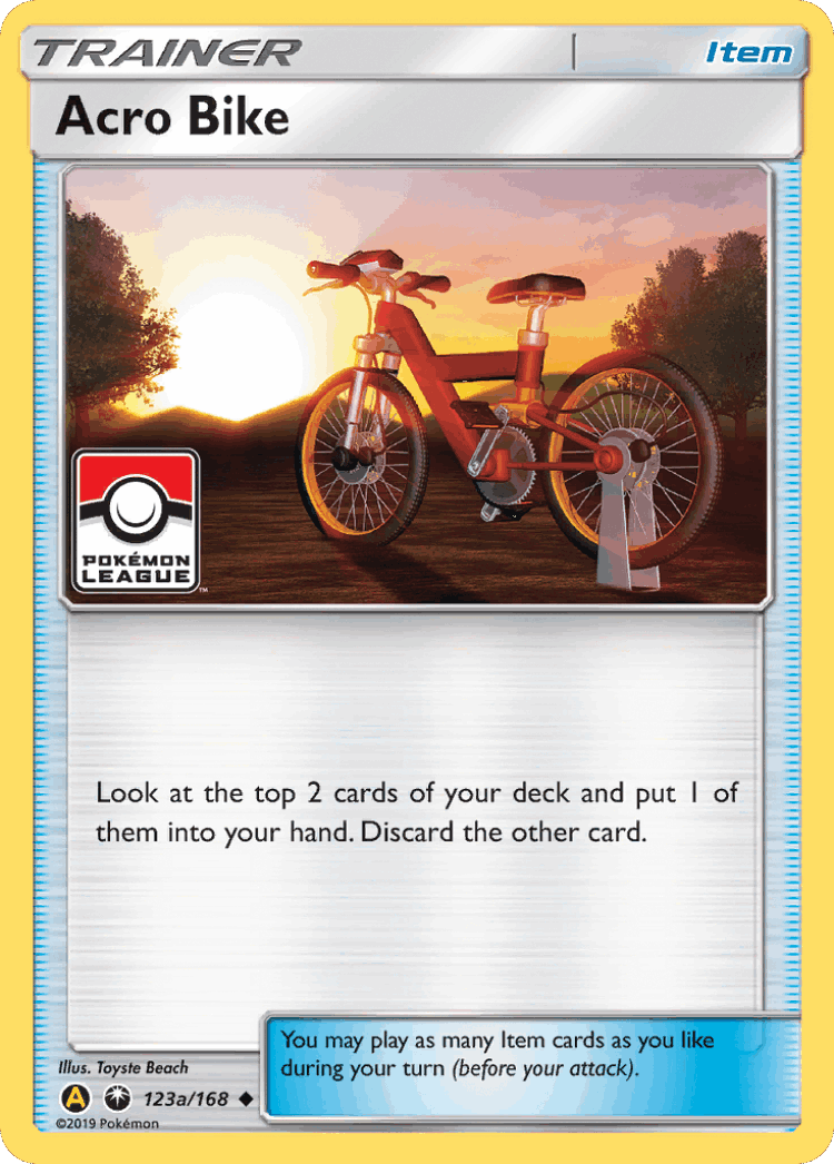 Acro Bike #123 from Celestial Storm - Uncommon - Illustrated by Toyste Beach