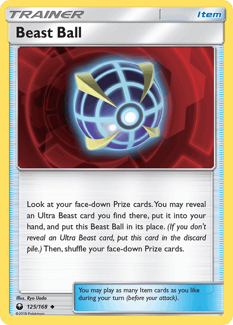 Beast Ball #125 from Celestial Storm - Uncommon - Illustrated by Ryo Ueda