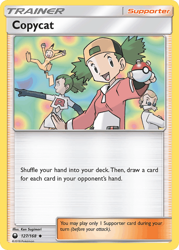 Copycat #127 from Celestial Storm - Uncommon - Illustrated by Ken Sugimori