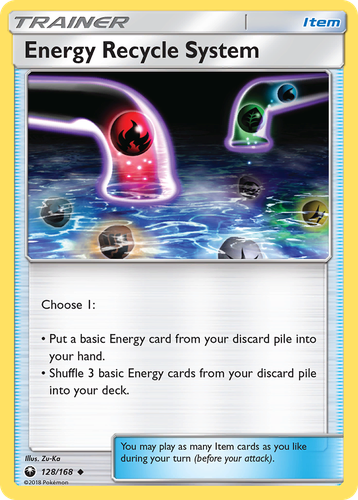 Energy Recycle System 128, Celestial Storm