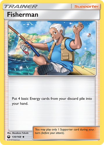 Fisherman #130 from Celestial Storm - Uncommon - Illustrated by Masakazu Fukuda