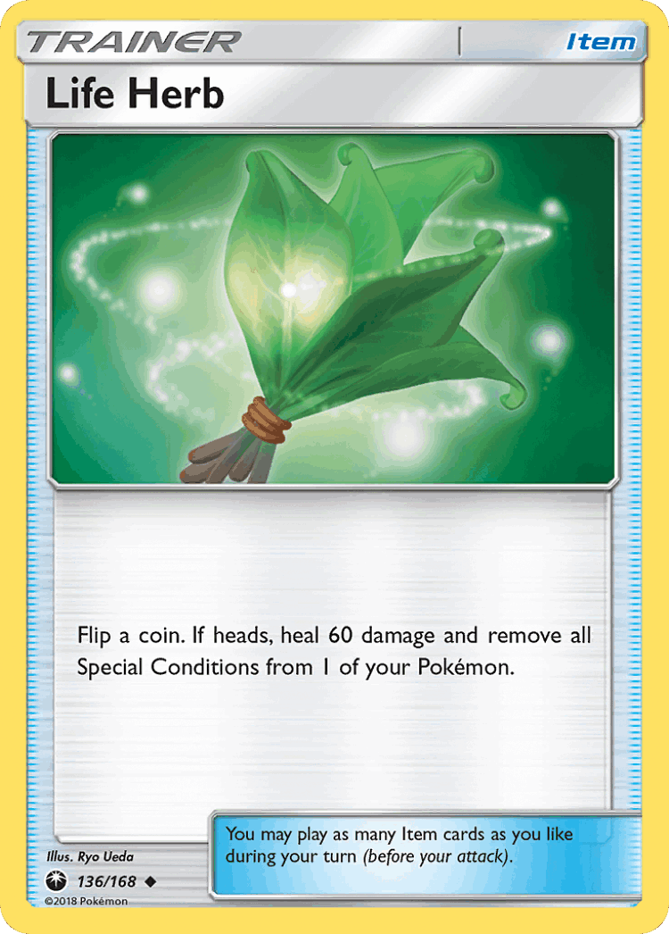 Life Herb #136 from Celestial Storm - Uncommon - Illustrated by Ryo Ueda