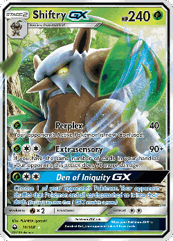 Shiftry-GX Pokémon TCG card art