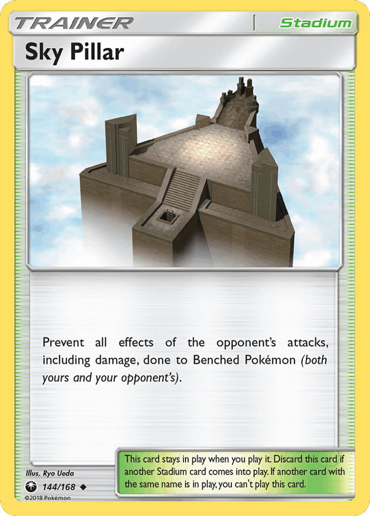 Sky Pillar #144 from Celestial Storm - Uncommon - Illustrated by Ryo Ueda