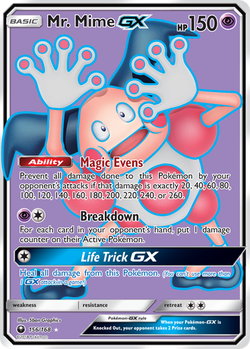 Mr. Mime-GX 156, Celestial Storm