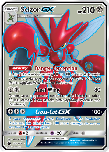 Scizor-GX 158, Celestial Storm