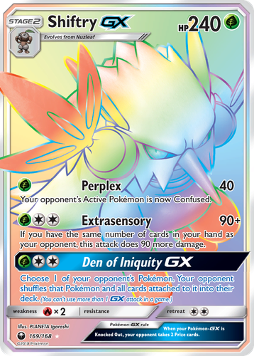 Shiftry-GX 169, Celestial Storm