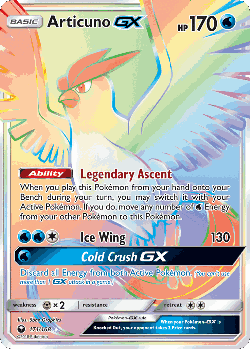 Articuno-GX 171, Celestial Storm