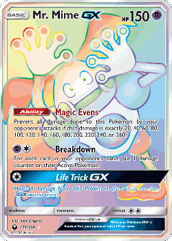 Mr. Mime-GX 173, Celestial Storm