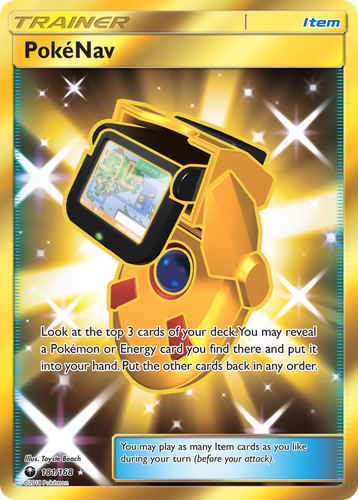 PokéNav #181 from Celestial Storm - Rare Secret - Illustrated by Toyste Beach
