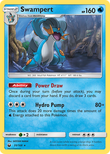Swampert 35, Celestial Storm