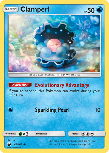 Clamperl 41, Celestial Storm