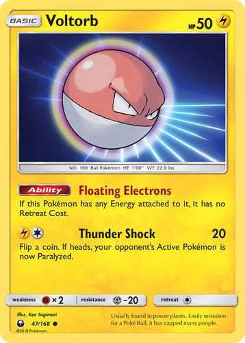 Voltorb 47, Celestial Storm