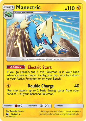 Manectric 52, Celestial Storm