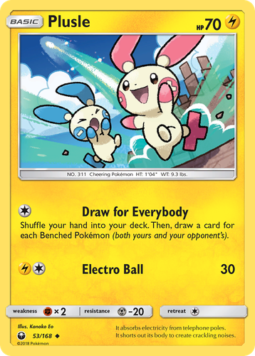 Plusle 53, Celestial Storm